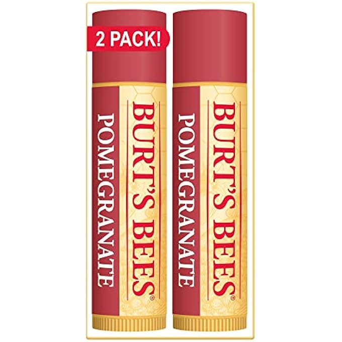 Burt's Bees LIP BALM, REPLENISHING, WITH POMEGRANATE OIL - Image 1